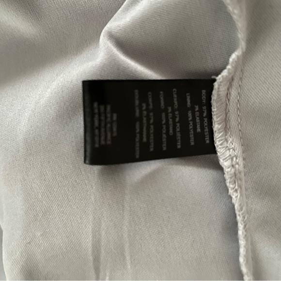 Tahari ALS Stretch Allover Silver Sequin Faux Wrap Midi Dress Size 2 - Picture 9 of 11